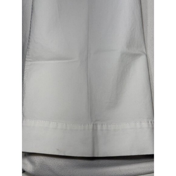 OLD NAVY Women 12 Regular White Perfect BootCut Khaki Chino Pants Cotton Stretch - Picture 11 of 13